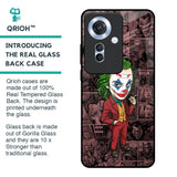 Joker Cartoon Glass Case for Oppo F25 Pro 5G