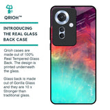 Colorful Aura Glass Case for Oppo F25 Pro 5G