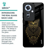 Golden Owl Glass Case for Oppo F25 Pro 5G