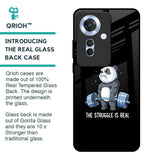 Real Struggle Glass Case for Oppo F25 Pro 5G