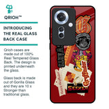 Gryffindor Glass Case for Oppo F25 Pro 5G