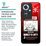 Luffy Wanted Glass Case for Oppo F25 Pro 5G