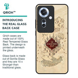 Magical Map Glass Case for Oppo F25 Pro 5G