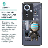 Space Travel Glass Case for Oppo F25 Pro 5G