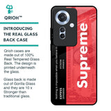 Supreme Ticket Glass Case for Oppo F25 Pro 5G