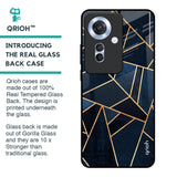 Abstract Tiles Glass Case for Oppo F25 Pro 5G