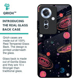 Galaxy In Dream Glass Case For Oppo F25 Pro 5G