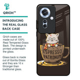 Tea With Kitty Glass Case For Oppo F25 Pro 5G