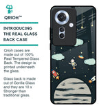 Astronaut Dream Glass Case For Oppo F25 Pro 5G