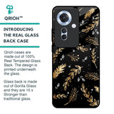 Autumn Leaves Glass Case for Oppo F25 Pro 5G