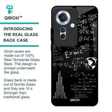 Funny Math Glass Case for Oppo F25 Pro 5G