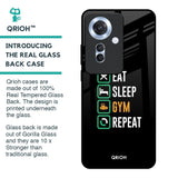 Daily Routine Glass Case for Oppo F25 Pro 5G