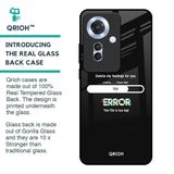 Error Glass Case for Oppo F25 Pro 5G