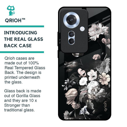 Artistic Mural Glass Case for Oppo F25 Pro 5G