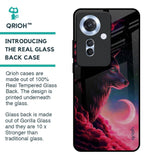 Moon Wolf Glass Case for Oppo F25 Pro 5G