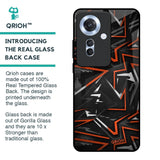 Vector Art Glass Case for Oppo F25 Pro 5G