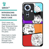 Anime Sketch Glass Case for Oppo F25 Pro 5G