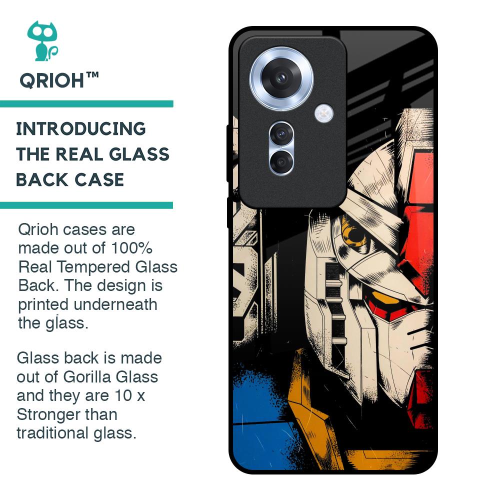 Transformer Art Glass Case for Oppo F25 Pro 5G