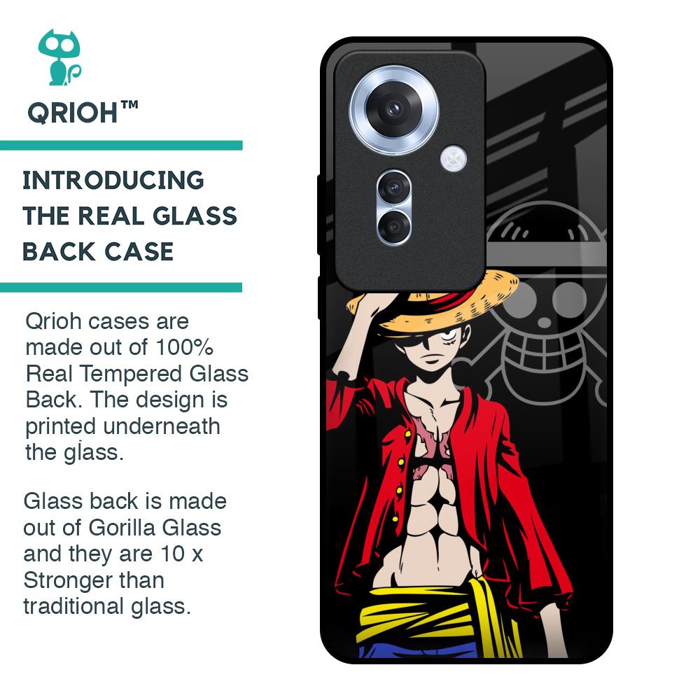 Hat Crew Glass Case for Oppo F25 Pro 5G