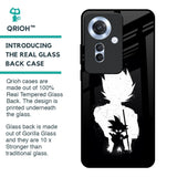 Monochrome Goku Glass Case for Oppo F25 Pro 5G