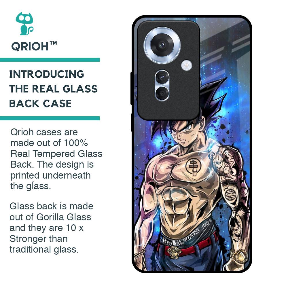 Branded Anime Glass Case for Oppo F25 Pro 5G