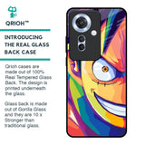Monkey Wpap Pop Art Glass Case for Oppo F25 Pro 5G