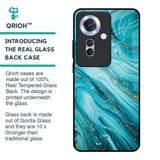 Ocean Marble Glass Case for Oppo F25 Pro 5G