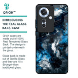 Cloudy Dust Glass Case for Oppo F25 Pro 5G
