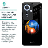 Yin Yang Balance Glass Case for Oppo F25 Pro 5G
