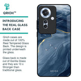 Deep Ocean Marble Glass Case for Oppo F25 Pro 5G