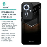 Dark Walnut Glass Case for Oppo F25 Pro 5G