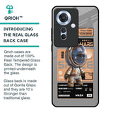 Space Ticket Glass Case for Oppo F25 Pro 5G