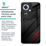 Modern Abstract Glass Case for Oppo F25 Pro 5G