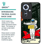 Astronaut on Mars Glass Case for Oppo F25 Pro 5G