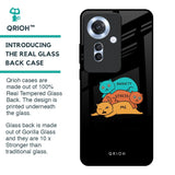 Anxiety Stress Glass Case for Oppo F25 Pro 5G