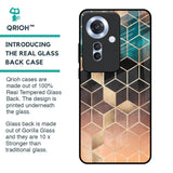 Bronze Texture Glass Case for Oppo F25 Pro 5G