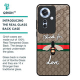 Blind For Love Glass Case for Oppo F25 Pro 5G
