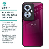 Pink Burst Glass Case for Oppo F25 Pro 5G