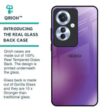 Ultraviolet Gradient Glass Case for Oppo F25 Pro 5G