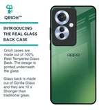 Green Grunge Texture Glass Case for Oppo F25 Pro 5G