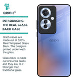 Blue Aura Glass Case for Oppo F25 Pro 5G