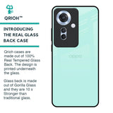 Teal Glass Case for Oppo F25 Pro 5G