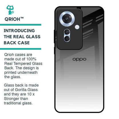Zebra Gradient Glass Case for Oppo F25 Pro 5G