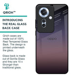 Grey Ombre Glass Case for Oppo F25 Pro 5G