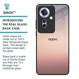 Golden Mauve Glass Case for Oppo F25 Pro 5G