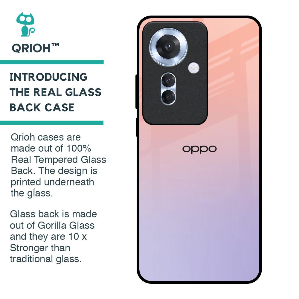 Dawn Gradient Glass Case for Oppo F25 Pro 5G