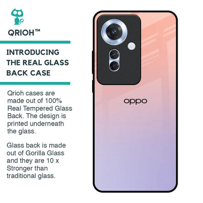 Dawn Gradient Glass Case for Oppo F25 Pro 5G