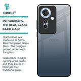 Smokey Grey Color Glass Case For Oppo F25 Pro 5G