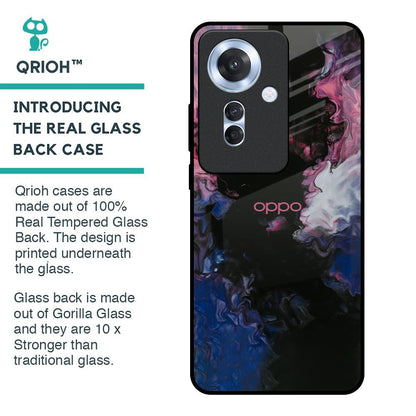 Smudge Brush Glass case for Oppo F25 Pro 5G