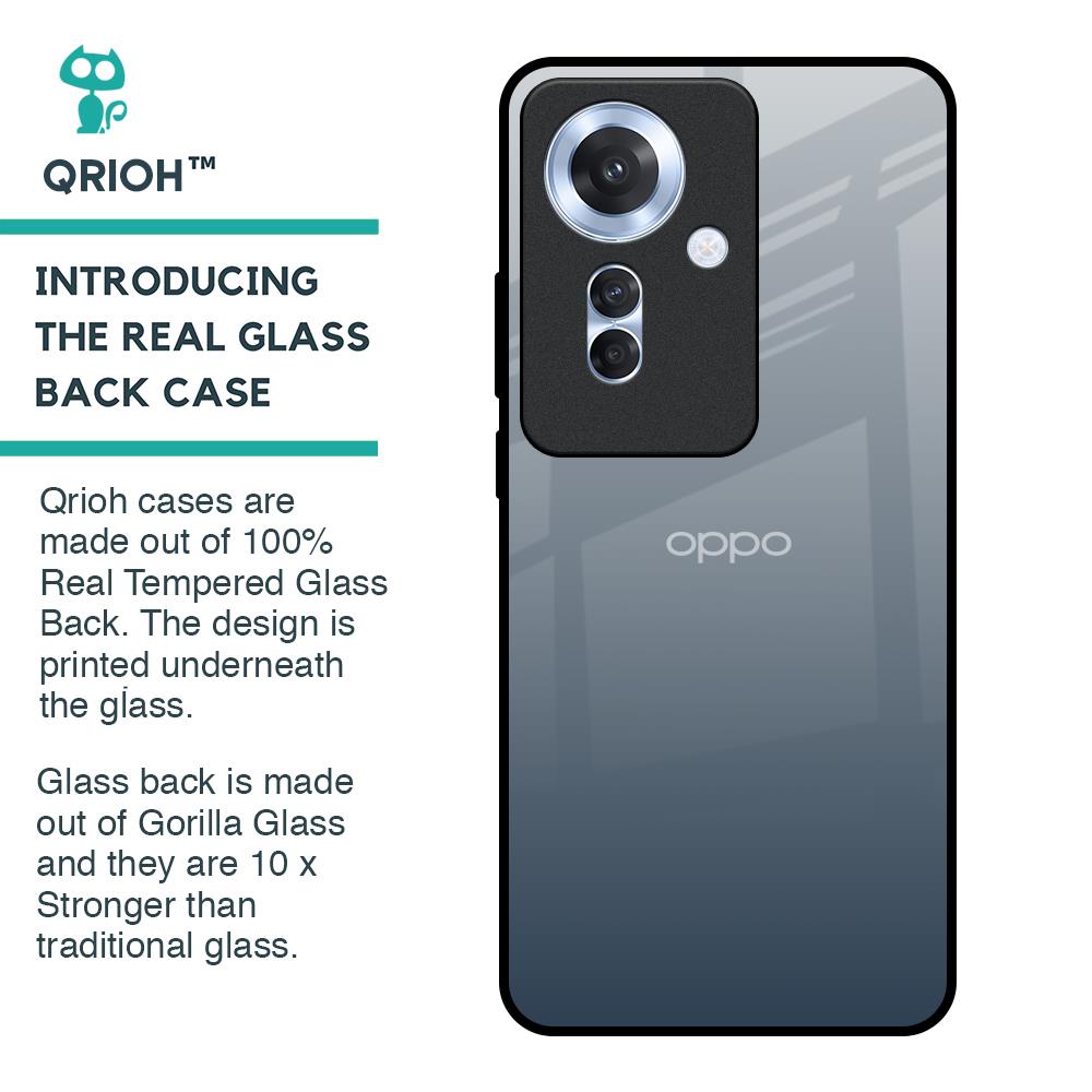 Dynamic Black Range Glass Case for Oppo F25 Pro 5G